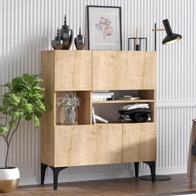 Konzolasztal Krista - Sapphire Oak