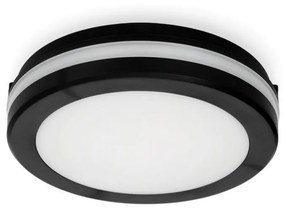 Kobi LED Fürdőszobai mennyezeti lámpa LED/12W/230V IP65 átm. 20 cm fekete KB0339