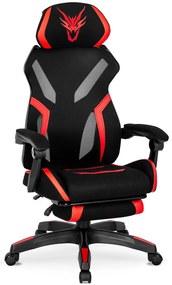 Irodai Forgószék Fekete/Piros Színben. MAXIMO