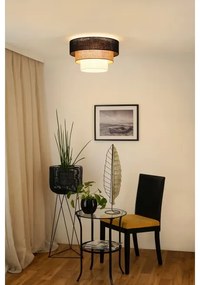 Brilagi - ASPEN LUNETA stropní svítidlo 1xE27/15W/230V pr. 45 černá/béžová/krém