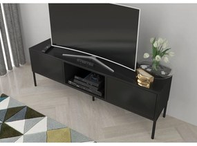 Mirka fekete TV-állvány - Skandica