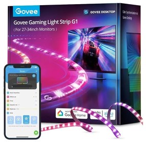 Govee Govee - Dreamview G1 Smart LED RGBIC monitor világítás 27-34" Wi-Fi GV0027