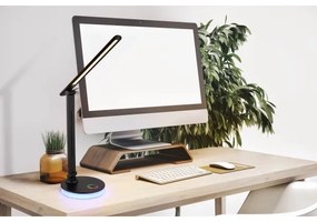 Globo 58445B - GERALDO LED RGBW állítható asztali lámpa LED/5W+2W/230V