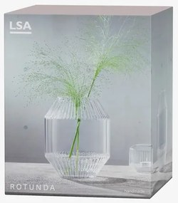 LSA International Rotunda váza, h.20 cm, átlátszó - LSA nemzetközi
