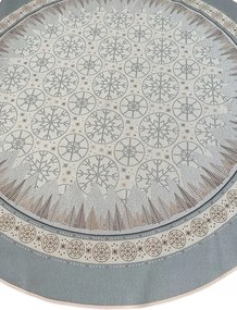140 cm-es abrosz kerek asztalra Különböző Karácsonyi Minták