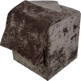 Cube puff huzat - E60 - barna szövet R