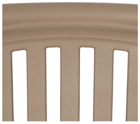 Bézs műanyag étkezőszék Alia – Ixia