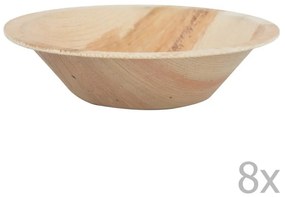 8 db egyszer használatos pálmalevél tál - Esschert Design