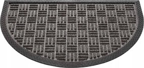 Univerzális félkör alakú szőnyeg ajtó alá való cipőkhöz