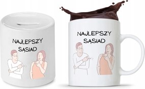 Szomszéd Szett Szomszéd Bögre Persely fényképes nyomtatással