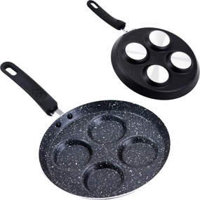 Tojás- és palacsintasütő serpenyő Kinghoff 24 cm non-stick (tapadásmentes)