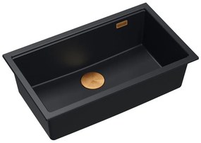 gránit mosogató Logan 110 Black