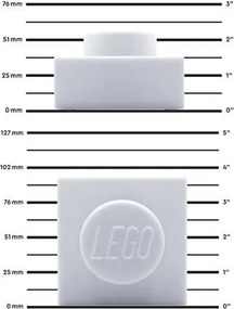 Éjszakai fény, LEGO Iconic 1x1 plate, fehér (LLGLLP50)