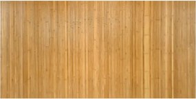 vidaXL négyszögletű természetes bambusz szőnyeg 100 x 200 cm