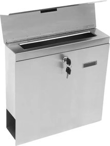 STILISTA Falra szerelhető postaláda rozsdamentes acélból