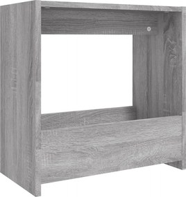 vidaXL szürke sonoma színű szerelt fa kisasztal 50 x 26 x 50 cm