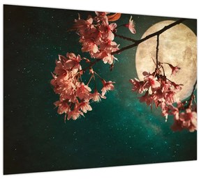 Kép - Sakura teliholdkor (70x50 cm)