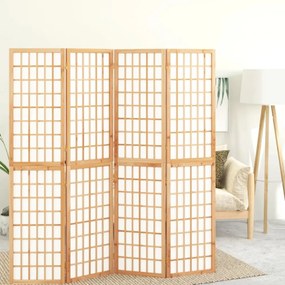 4 paneles japán stílusú összecsukható paraván 160 x 170 cm
