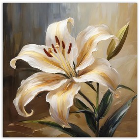 Gario Vászonkép Festett liliom virág Méret: 40 x 40 cm