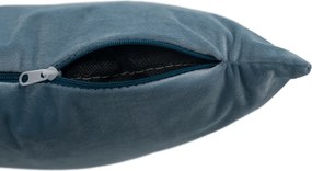 Irodai szék, kék Velvet szövet/króm, KLIAN