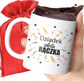 Nyomott Mintás Bögre Nagypapa Arany Fogantyú Ajándék Nagypapának Szuper Bögre