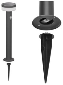 LED napelemes lámpa szenzorral LED/2W/3,7V 1200 mAh IP44 80 cm