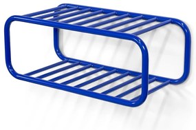 Kék fém függő cipőtartó 72x28x35 cm Retro – Spinder Design