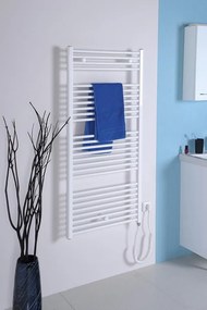 Aqualine Aqualine, DIRECT-E elektromos fűtőelem, egyenes, 450x960 mm, 300 W, fekete, ILE94TB