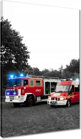 Vászonkép 40x60 Tűzoltóság