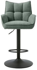 Zöld állítható magasságú bárszék szett 2 db-os Marilla – Unique Furniture