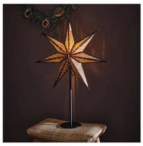 Markslöjd 705796 - Karácsonyi dekoráció GLITTER 1xE14/25W/230V 65 cm bronz/fekete