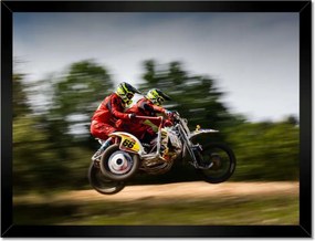 Poszterek keretben 40x30 Motorkerékpár Motor Sport