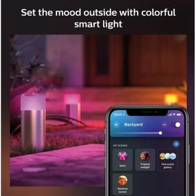 Philips - LED RGBW Dimmelhető kültéri lámpa CALLA Hue LED/8W/230V IP44
