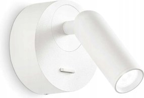 Ideal Lux Bean Round Ap Bianco Led fali spotlámpa 260600 3,5W 220