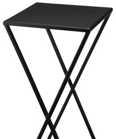 Virágállvány 95x78 cm fekete