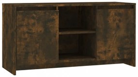 füstös tölgy színű szerelt fa TV-szekrény 102x37,5x52,5 cm