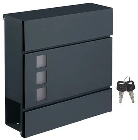 Postaláda újságtartóval