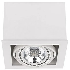 NOWODVORSKI-9497 BOX ES111 Fehér Színű Mennyezeti Lámpa 1XGU10-ES111 15W IP20