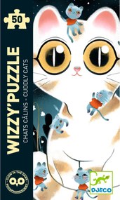 Varázs puzzle - Macskusz, 50 db-os - Cuddly cats