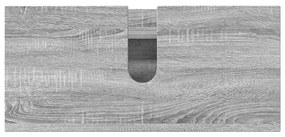 Fürdőszoba bútor szett 2 pcs Szürke sonoma 76.5 x 35 x 64 cm