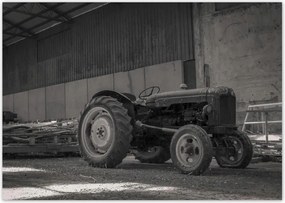 Poszterek A0 Szint Antik régi traktor