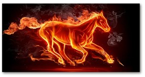 Akrilkép A ló a lángok oah-11746508
