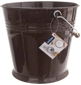 Zománcozott vödör 10 l Brown – Orion