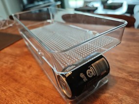 Állítható Konyhai Rendszerező Hűtőszekrényhez Konzervtartó Polc 2 Szint R13