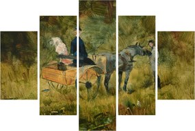 Kép - Henri de Toulouse-Lautrec, The Trap, reprodukciók (150x105 cm)