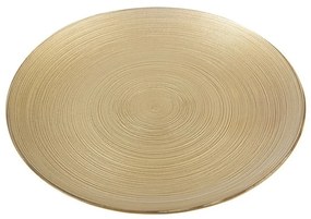 Orion Üveg tálaló tál Golden, átmérő 21 cm, 21 cm átmérőjű