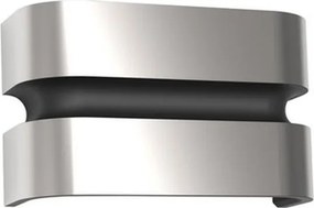 LUTEC 5198302001 MAYA Modern Kültéri Fali Lámpa Ezüst LED IP44