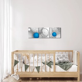 3D motívumú kép (órával) (90x30 cm)