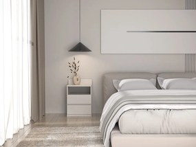 Kashar M1 éjjeliszekrény, 40x59x32 cm, kasmír