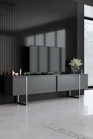 Luxe Anthracite and Silver TV-állvány